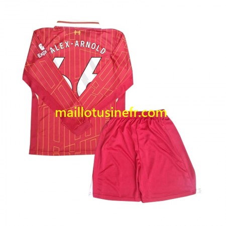 Maillot de Foot Liverpool Alexander-Arnold 66 Domicile 2024-25 Manches Longues - Enfant